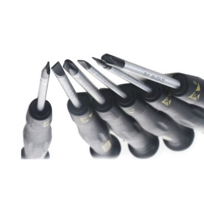 史丹利66-414-23 一字微型防静电螺丝批2.0x8...