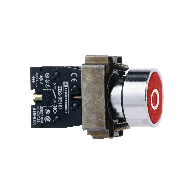 施耐德 红色 XB2BA4322C φ22mm 1NC ...