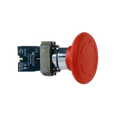 施耐德 红色 XB2BS642C φ22mm 1NC 转...