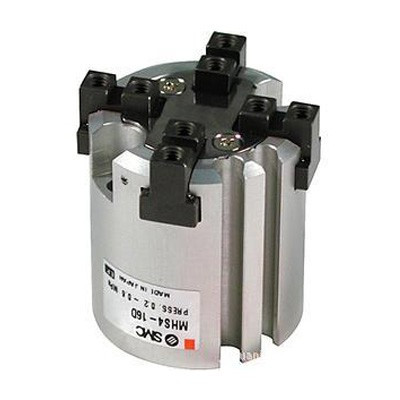 SMC MHS4系列 25mm缸径 4爪夹紧气缸