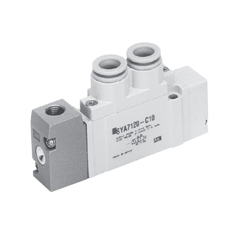 SMC SYA7120-02 Rc1/4 五通二位单气控...