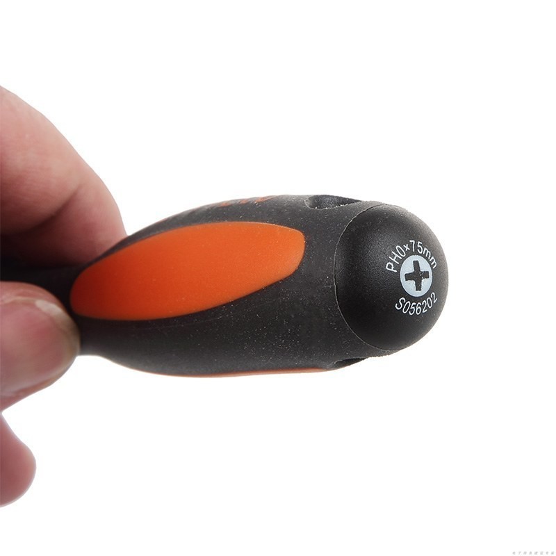 钢盾 双色柄十字螺丝批 PH0x75mm /1把