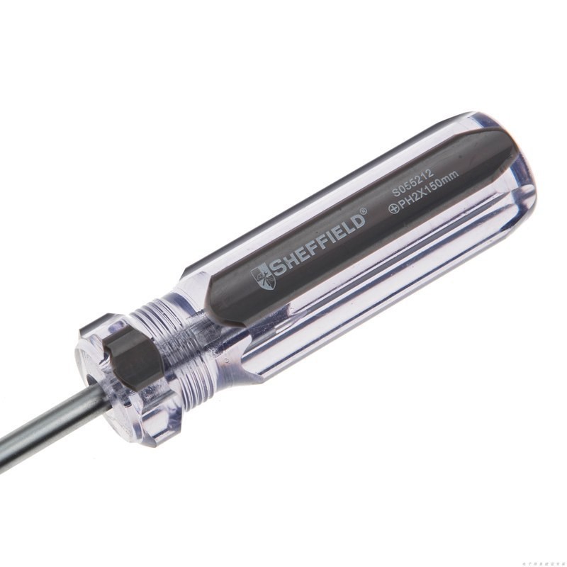 钢盾 十字彩条柄螺丝批 PH2x150mm /1把