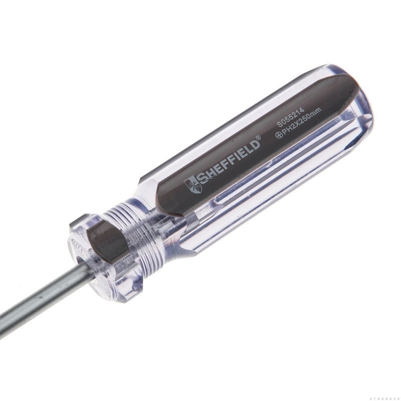 钢盾 十字彩条柄螺丝批 PH2x250mm /1把