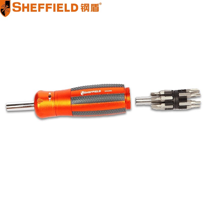 钢盾13合1棘轮铝合金手柄螺丝批/1套