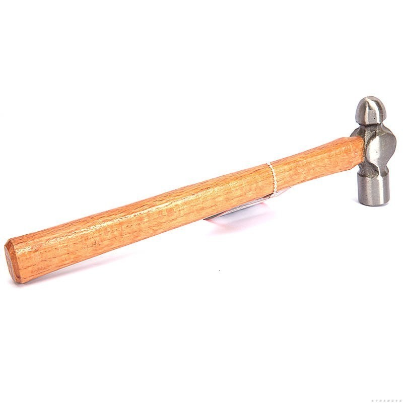 钢盾木柄圆头棰8oz/1把