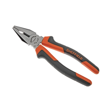 钢盾 双色柄钢丝钳8" /1把