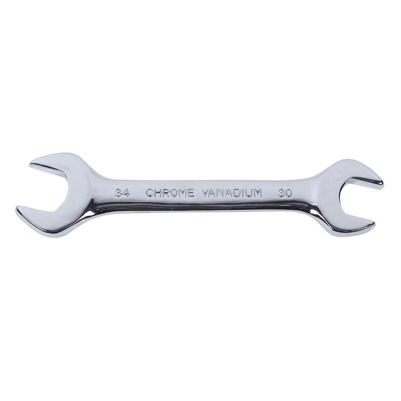 钢盾 公制精抛光双开口扳手 30*34mm /1把