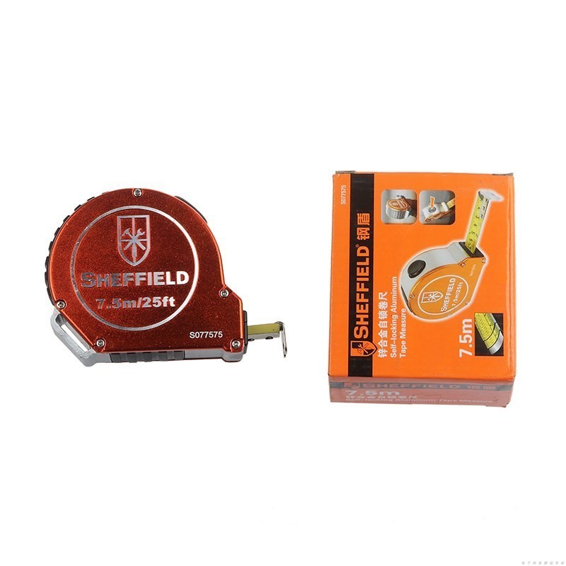 钢盾 铝合金 7.5m自锁卷尺 7.5米/1把