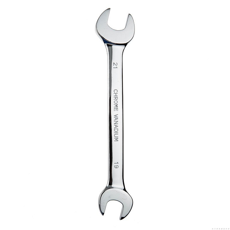 钢盾 公制精抛光双开口扳手 19*21mm /1把