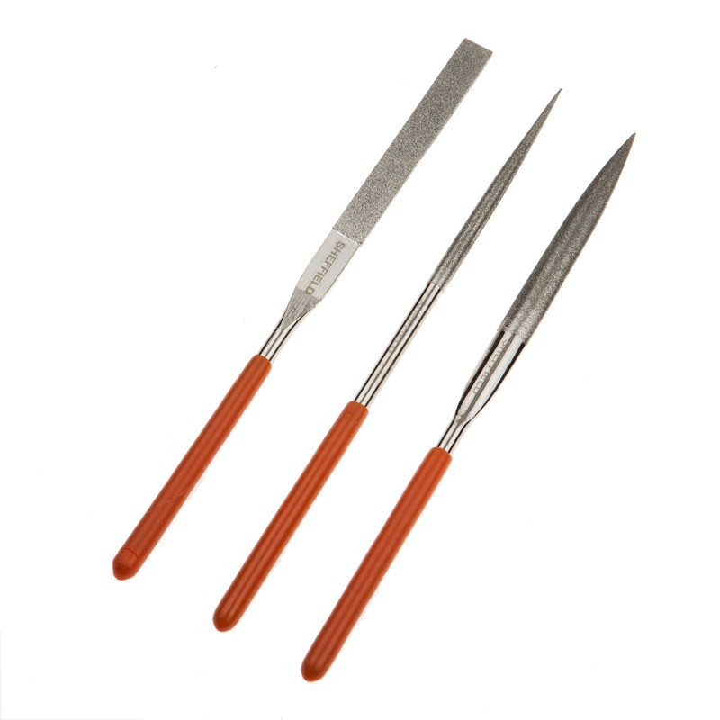 钢盾3件套金刚石整形锉(5x180mm)/1套