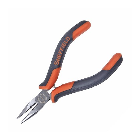 钢盾 双色柄迷你尖嘴钳 /1把
