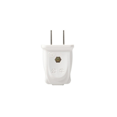 公牛 GNT-10L1 10A白色单相二级可拆插头