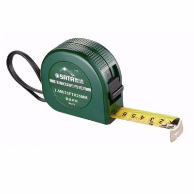 世达91323凯锐系列公英制钢卷尺7.5M/25FTx2...
