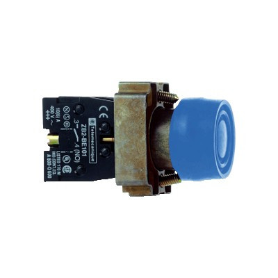 施耐德 蓝色 XB2BP61C φ22mm 1NO 弹簧...