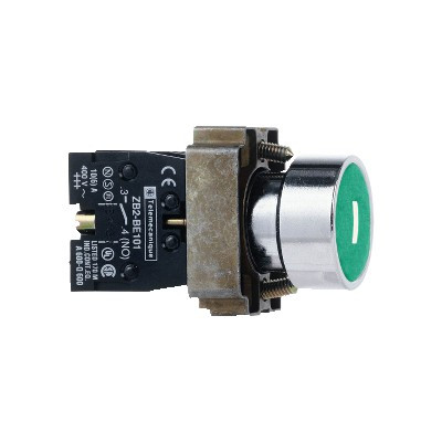 施耐德 绿色 XB2BA3311C φ22mm 1NO ...