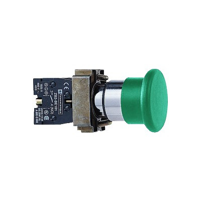 施耐德 绿色 XB2BC31C φ22mm 1NO 弹簧...