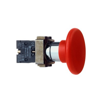 施耐德 红色 XB2BR42C φ22mm 1NC 弹簧...