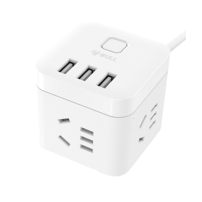 公牛 GN-U303N-1.5M 3.1A/3口USB、...