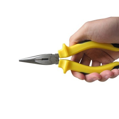 史丹利84-403-23 双色柄尖嘴钳8"