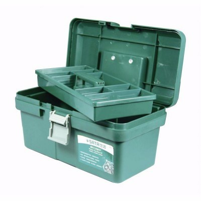 世达95162塑料工具箱16"