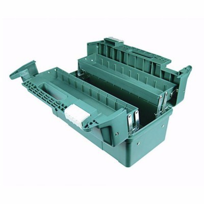 世达95166三翻斗塑料工具箱17"