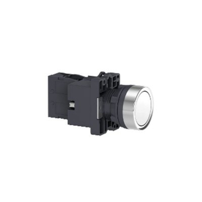 施耐德 白色 XA2塑料系列 XA2EW31B1 φ22...