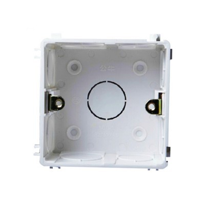 公牛 86型 象牙白 82*82*45mm 单线盒明装底...