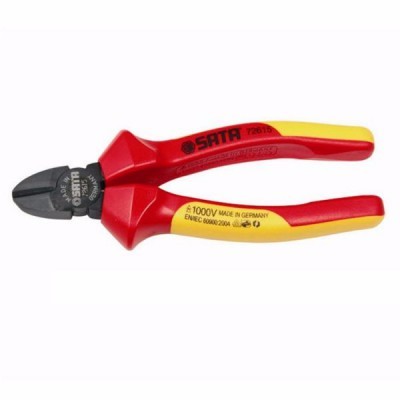 世达72615 G系列VDE绝缘耐压斜嘴钳6"