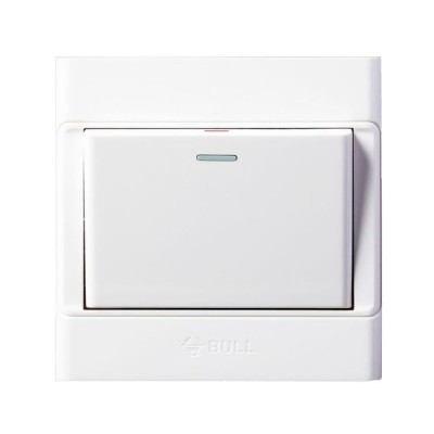 公牛 G05K111Y 暗装 白色 10A 一位单控面板...