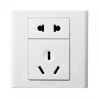 公牛 G05Z227 白色 2孔10A/3孔16AA 2...