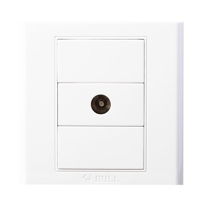 公牛 G05T103 白色 一位 暗装 电视插座