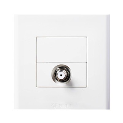 公牛 G05T103A 白色 一位 暗装 电视插座