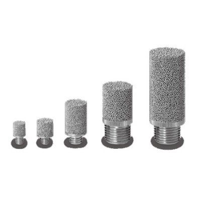 SMC AN101-01 烧结金属 R1/8 通用型消音...