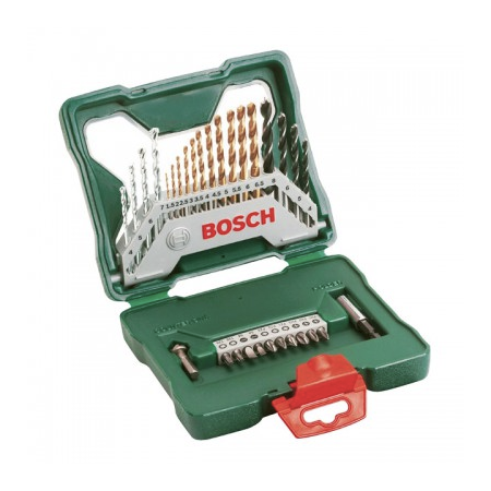 博世 2607019324 30支装 含镀钛麻花钻头套装