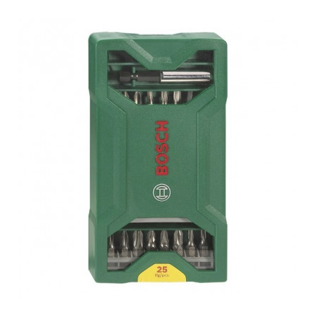 博世 2607019676 25支装 “X”型盒装螺丝批...