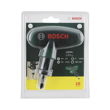 博世 2607019510 10支装 螺丝批头套装（“易...