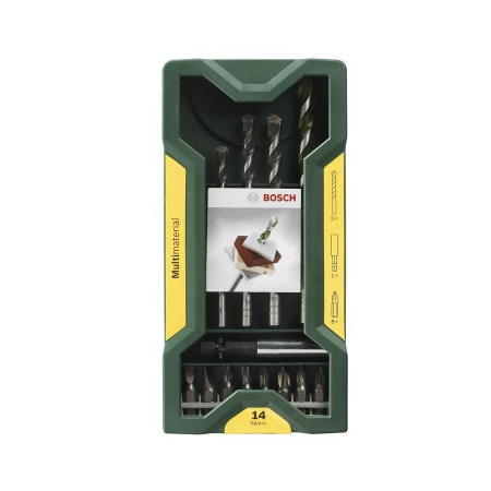 博世 2607017161 14支装 多功能钻头批头套装