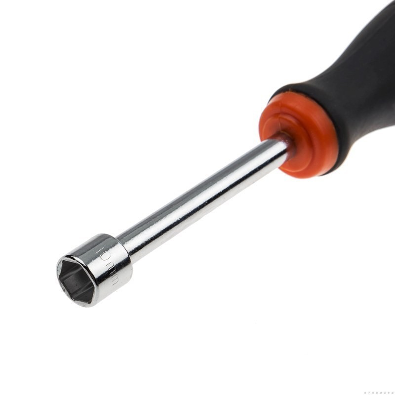 钢盾双色手柄螺帽螺丝批 10x75mm/1把