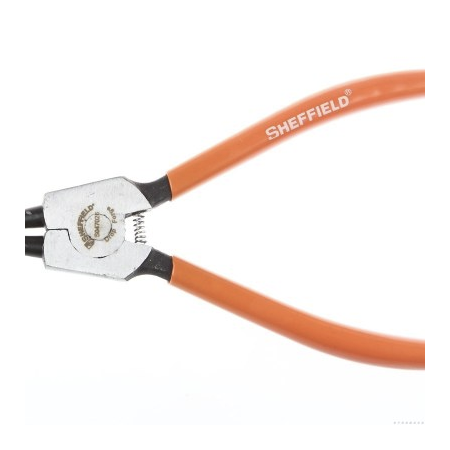 钢盾 美式轴用直口卡簧钳 7"/1把