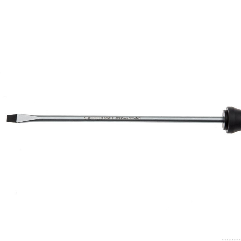 钢盾 双色柄一字螺丝批 8x250mm/1把