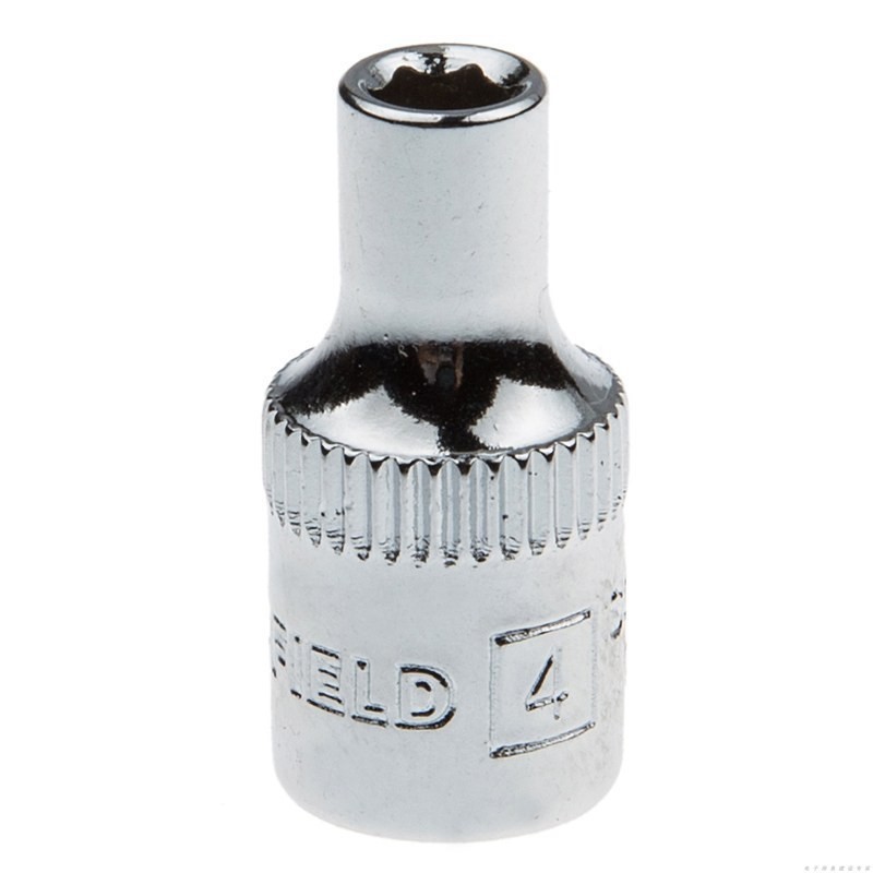 钢盾6.3mm系列公制6角标准套筒4mm/1支