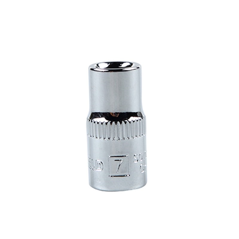 钢盾6.3mm系列公制6角标准套筒7mm/1支