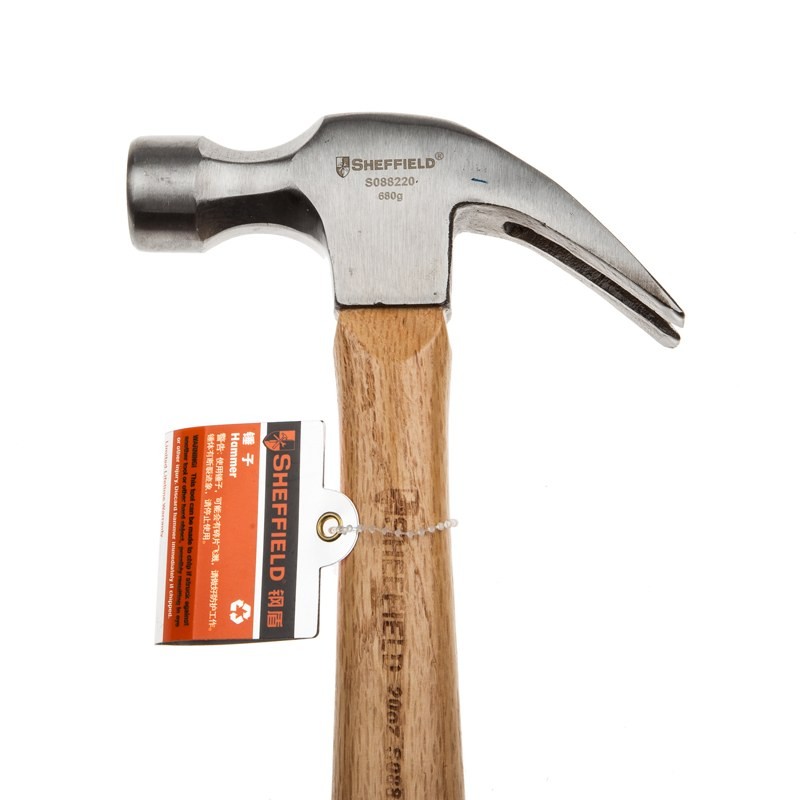 钢盾 硬木柄 羊角锤20oz/1把