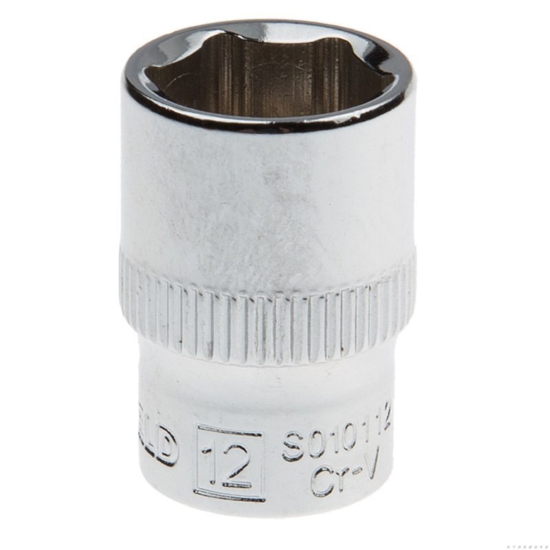 钢盾6.3mm系列公制6角标准套筒12mm/1支