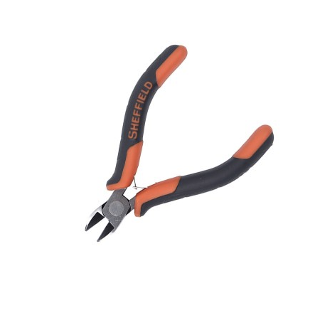 钢盾 双色柄迷你斜嘴钳 4.5"/1把