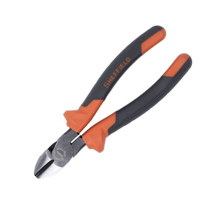 钢盾 专利型重型省力偏心斜嘴钳8" /1把