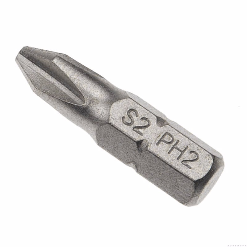 钢盾5件套6.3mm系列25mm长十字旋具头PH2/1套