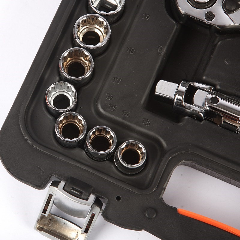 钢盾 26件套 1/2"系列 公制12角组套 ...