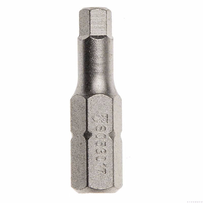钢盾5件套6.3mm系列25mm长六角旋具头H4/1套